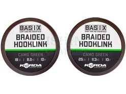 KORDA Plecionki Przyponowe Karpiowe Basix Braided Hooklink