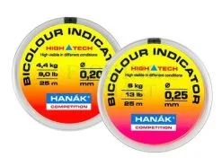 Hanak Żyłki Bicolour Indicator Fluo Line