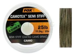 Fox Tonąca Plecionka Przyponowa Camotex Semi-Stiff