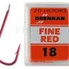 Haczyki Drennan Reds - Fine Red