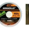 Fox Plecionka Edges Camo Armadillo Shock & Snag Leader