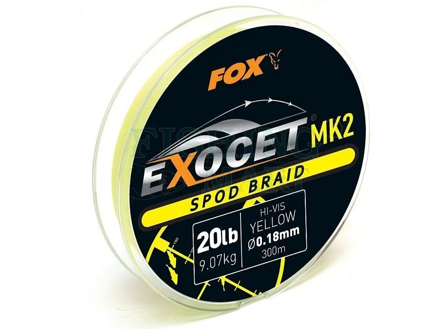 Fox Plecionka Karpiowa Exocet MK2 Spod 1 Fox Plecionka Karpiowa Exocet MK2 Spod