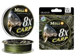Dragon Plecionki Karpiowe MEGA BAITS Carp 8X
