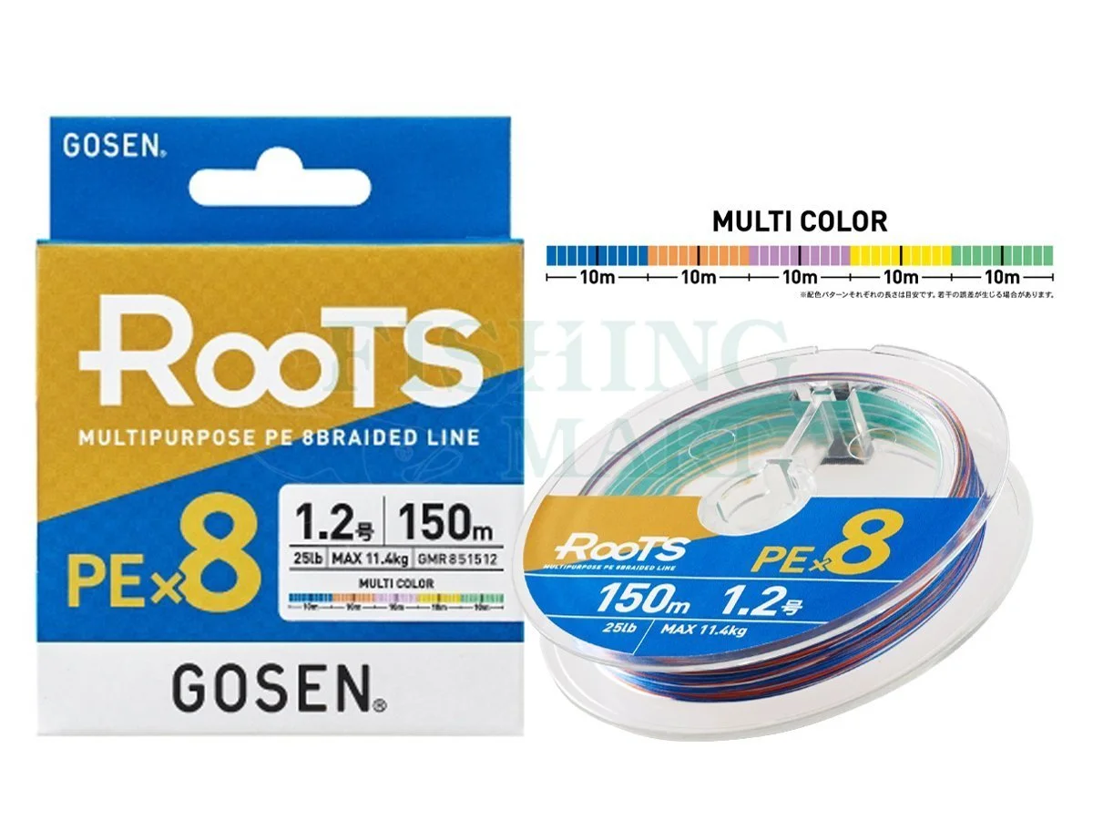 Gosen Plecionki RooTS PE X8 Multipurpose 1 Gosen Plecionki RooTS PE X8 Multipurpose