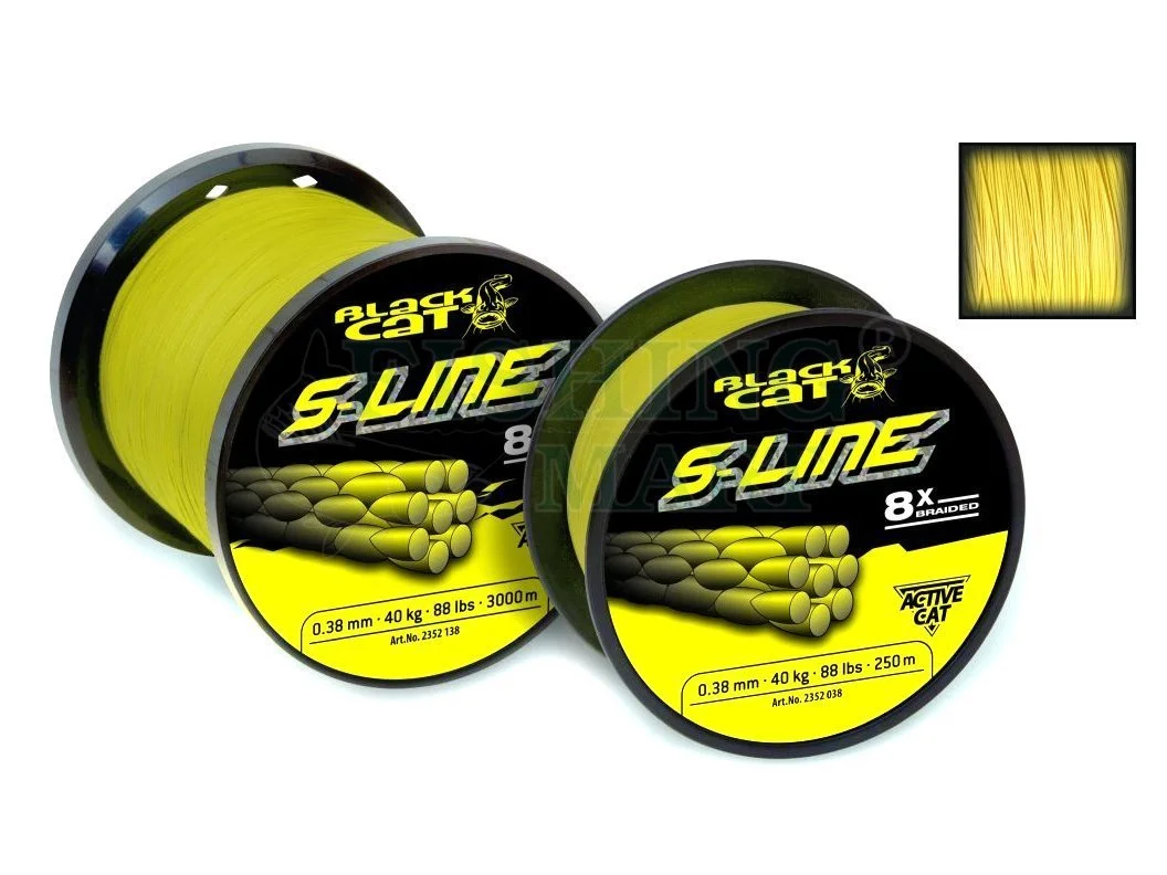 BLACK CAT Plecionki S-Line 2 BLACK CAT Plecionki S-Line - obrazek 2