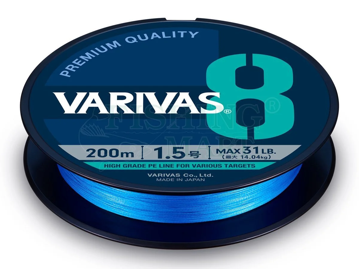 Plecionki Varivas PE 8 Ocean Blue Edition 2 Plecionki Varivas PE 8 Ocean Blue Edition - obrazek 2