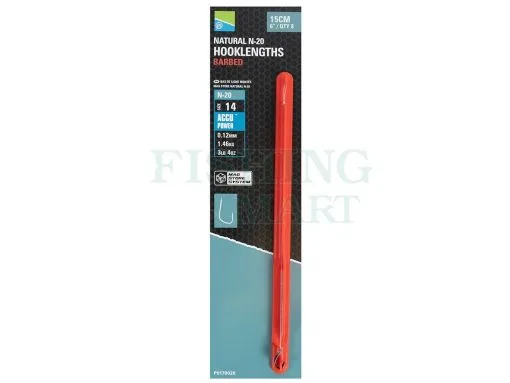 PRESTON INNOVATIONS Gotowe Przypony Z Haczykami Natural N-20 Mag Store Rigs -Wędki spinningowe sklep przypony natural n 20 mag store rigs ym