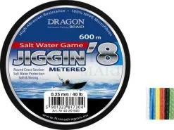Dragon Plecionki Salt Water Game Jiggin 8
