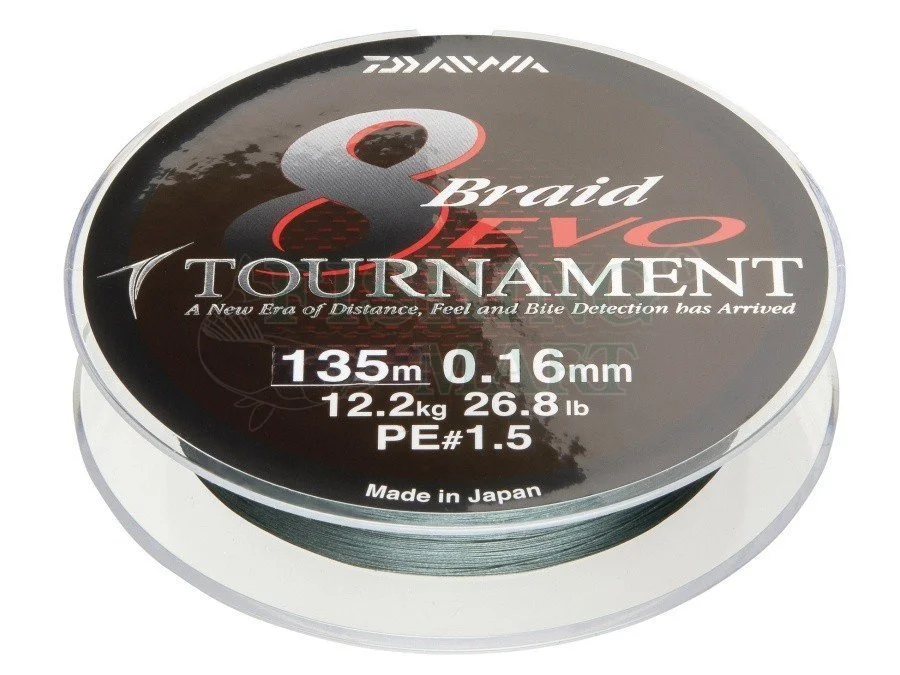 Daiwa Plecionki Tournament 8 Braided Evo 2 Daiwa Plecionki Tournament 8 Braided Evo - obrazek 2
