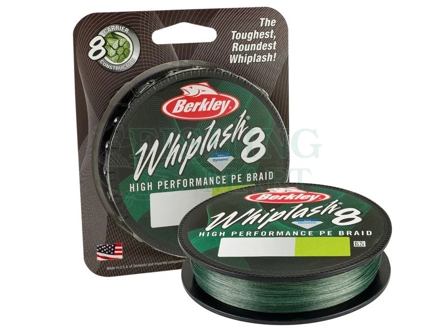 Berkley Plecionki Whiplash 8 Green 1 Berkley Plecionki Whiplash 8 Green